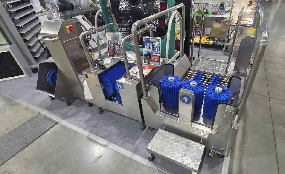 Our Boot & Shoe Washers Win Recognition from Livestock Owners at Taiwan, China Trade Show